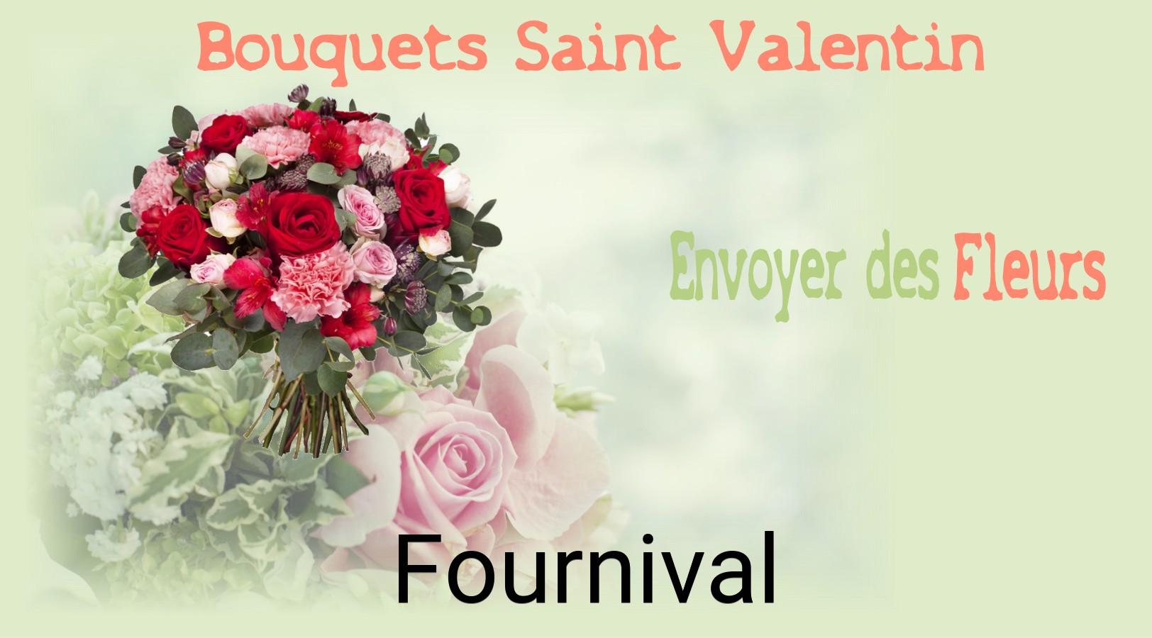 Roses de Saint-Valentin livrées à Fournival